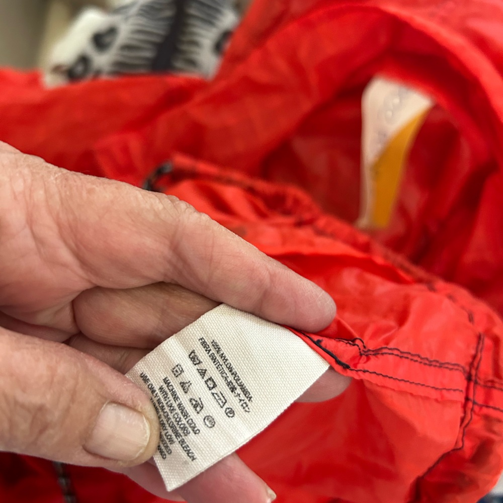 Free People Orange Parachute Windbreaker - Picture 9 of 10